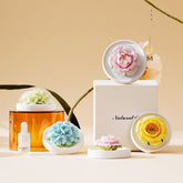 Handmade ceramic flower aromatherapy diffuser