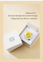 Handmade ceramic austin rose aromatherapy diffuser