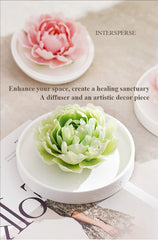Handmade ceramic Zhaoyuan peony aromatherapy diffuser