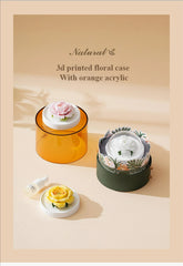 Handmade ceramic flower aromatherapy diffuser