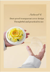 Handmade ceramic austin rose aromatherapy diffuser