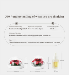 Handmade ceramic kapok aromatherapy diffuser