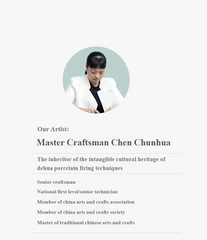 Handmade ceramic Yao yellow peony aromatherapy diffuser