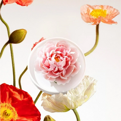 Handmade ceramic Zhaoyuan peony aromatherapy diffuser