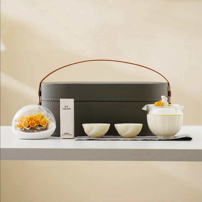 Handmade ceramic osmanthus aromatherapy diffuser