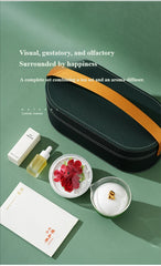 Handmade ceramic flower aromatherapy diffuser + tea set