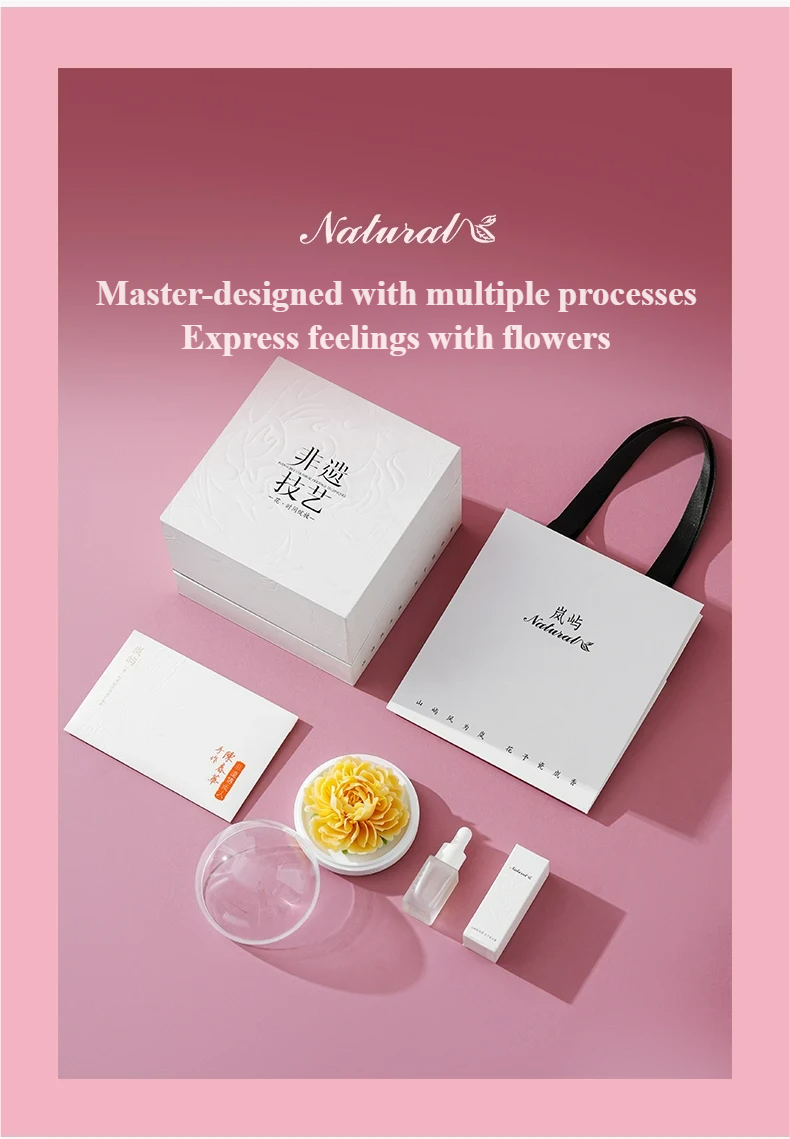 Handmade ceramic Yao yellow peony aromatherapy diffuser