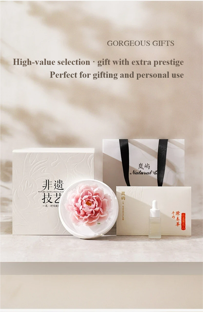 Handmade ceramic Zhaoyuan peony aromatherapy diffuser