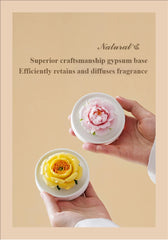 Handmade ceramic flower aromatherapy diffuser