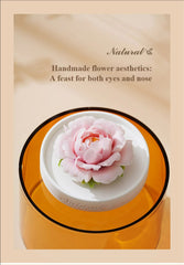 Handmade ceramic flower aromatherapy diffuser