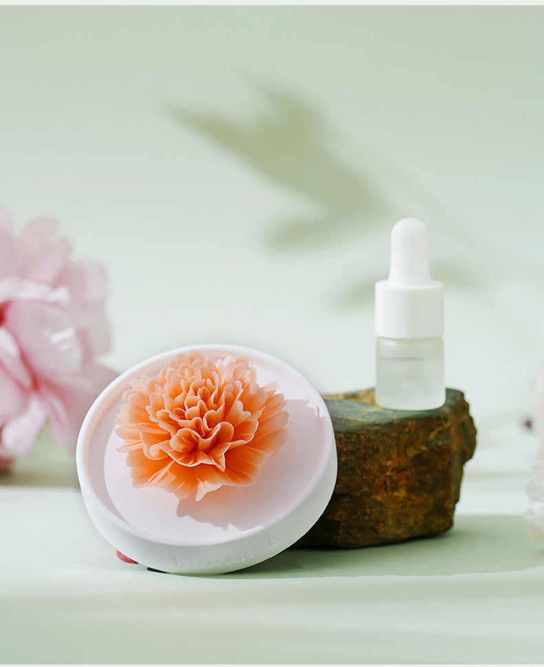 Handmade ceramic floral aromatherapy diffuser