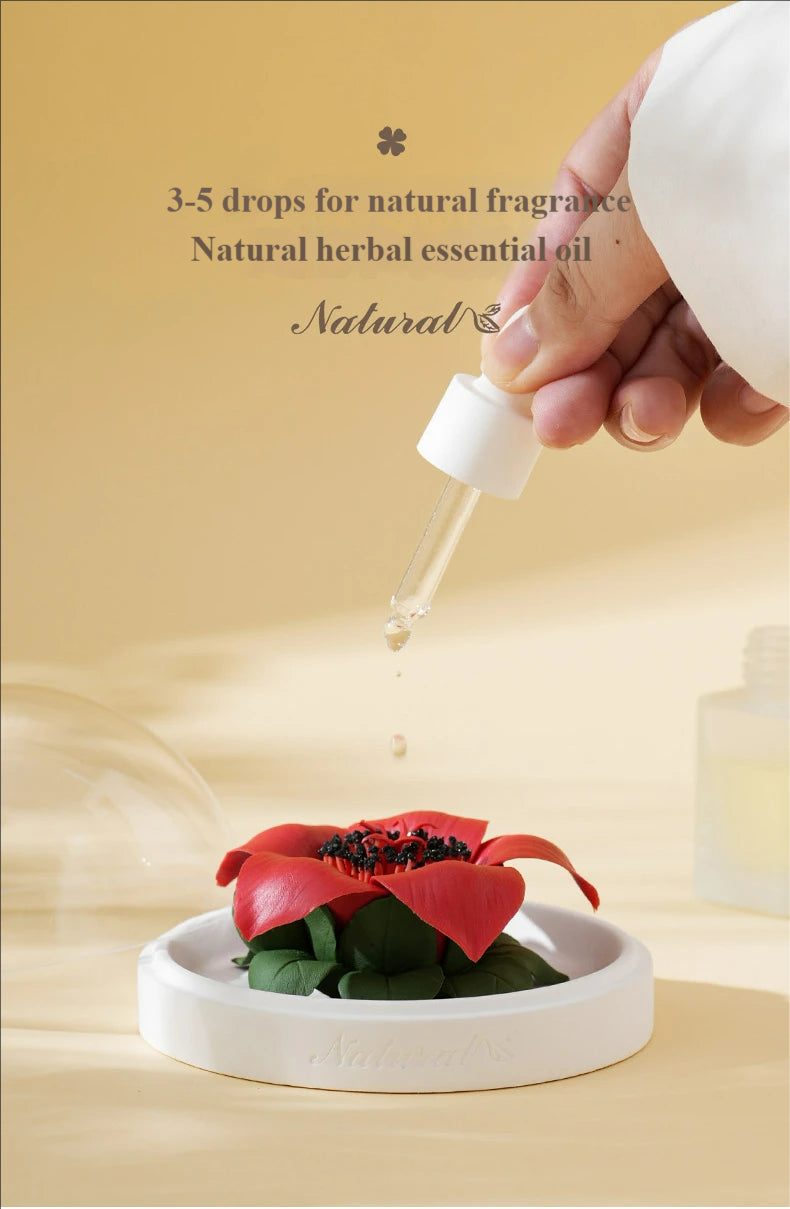 Handmade ceramic kapok aromatherapy diffuser