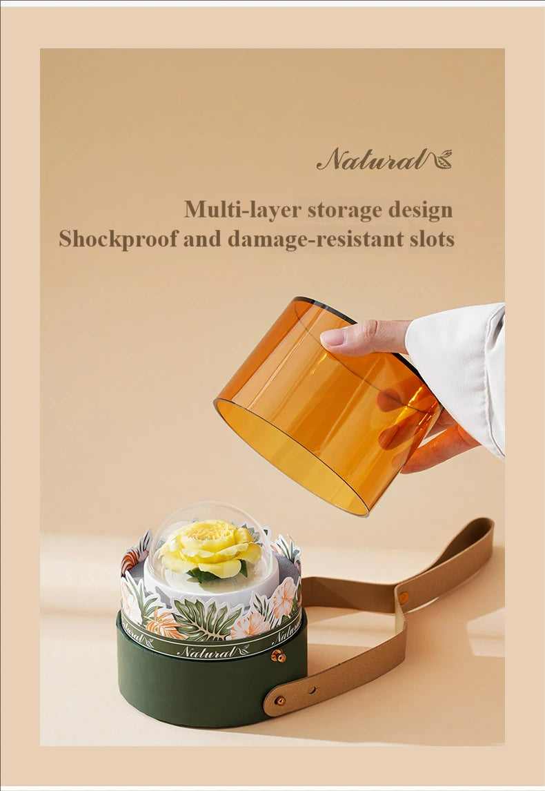 Handmade ceramic flower aromatherapy diffuser