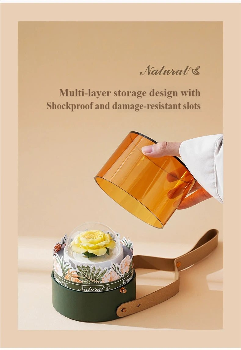 Handmade ceramic flower aromatherapy diffuser