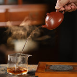 Cinnabar Red Sand Teapot