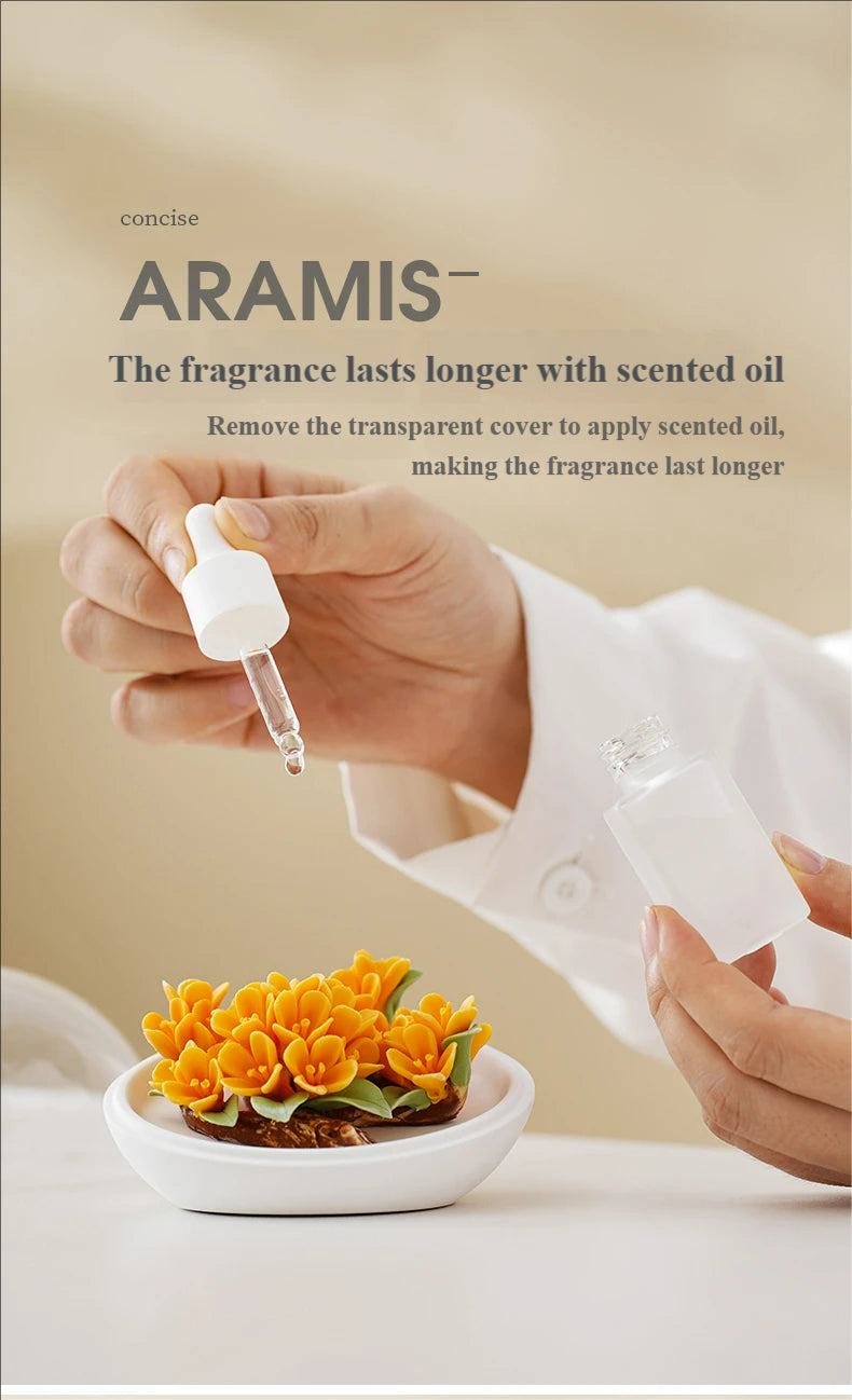 Handmade ceramic osmanthus aromatherapy diffuser