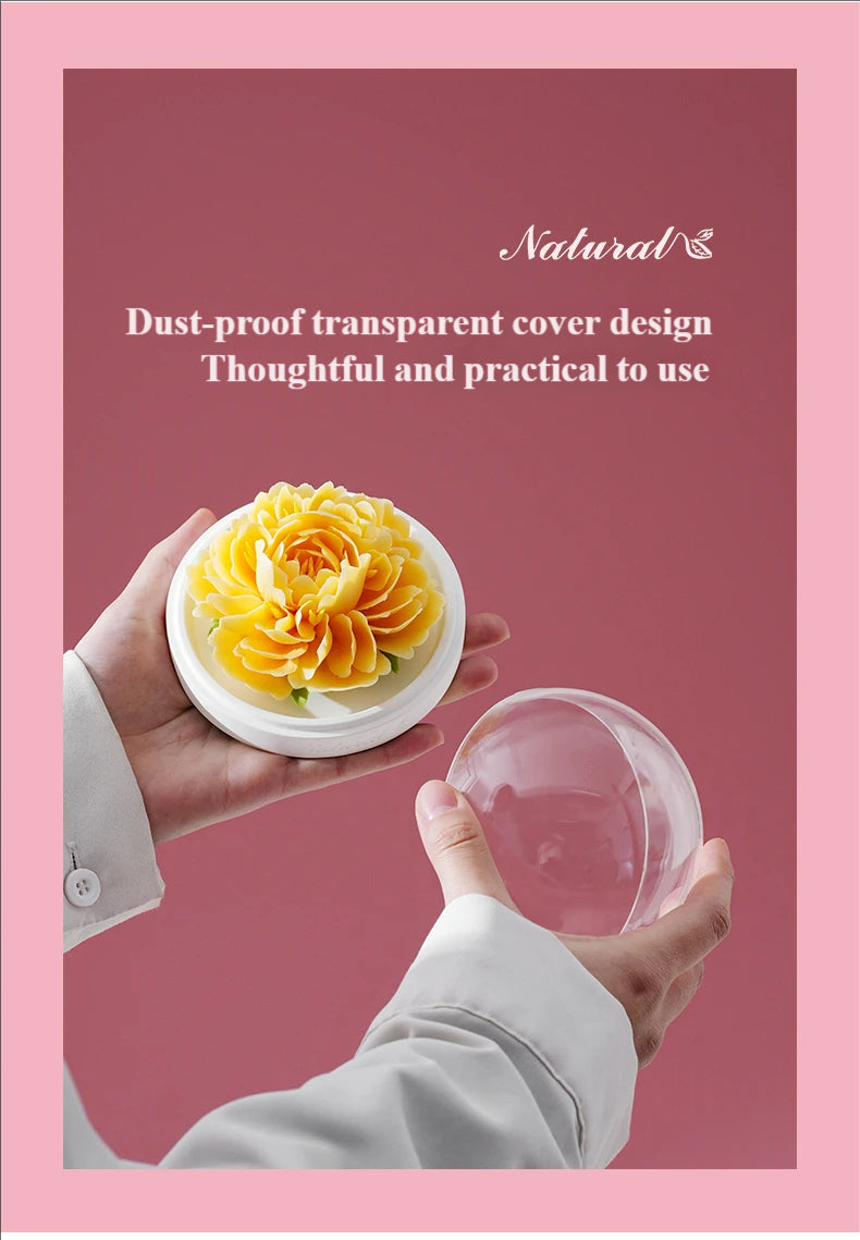 Handmade ceramic Yao yellow peony aromatherapy diffuser